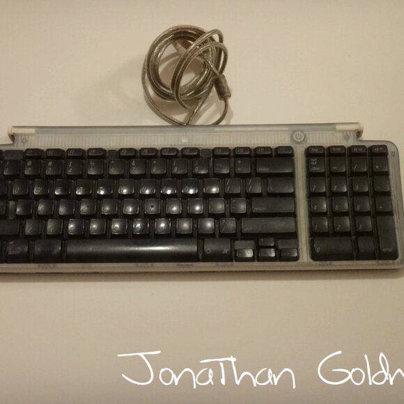 Apple USB Keyboard for Clear Graphite iMac Power Mac G3 G4 Cube G5 Pro M2452 - Picture 1 of 2